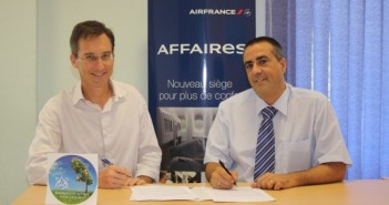 Contact-Entreprises et Air France renouvellent leur partenariat