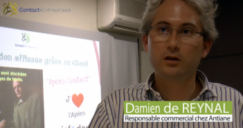 Contact-Entreprises relance ses apéro-contacts avec Infodom : du vin dans les nuages…