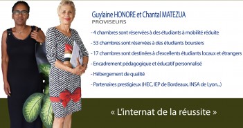 L’Internat de la Réussite : réussir en Martinique la préparation aux grandes écoles nationales.