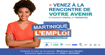 Salon Martinique pour l’Emploi du 23 septembre au 5 octobre 2021