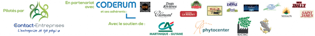 Logos partenaires Ateliers du Rhum